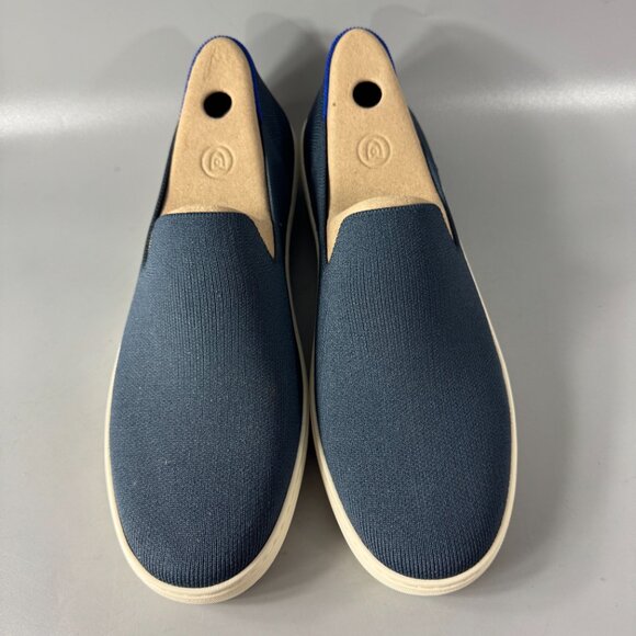 New Rothy's Navy Blue The Original Slip On Sneaker Shoes, Women's Size 13 - Picture 4 of 13